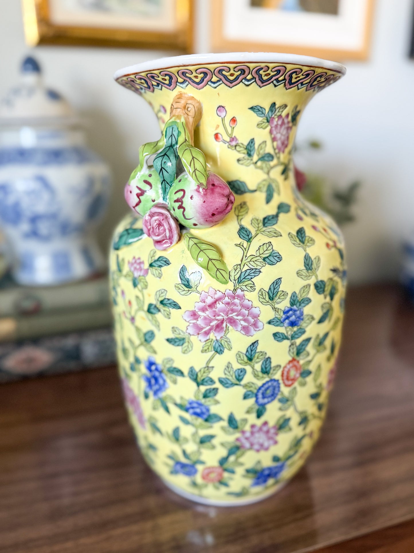 Andrea by Sadek Famille Jaune Vase