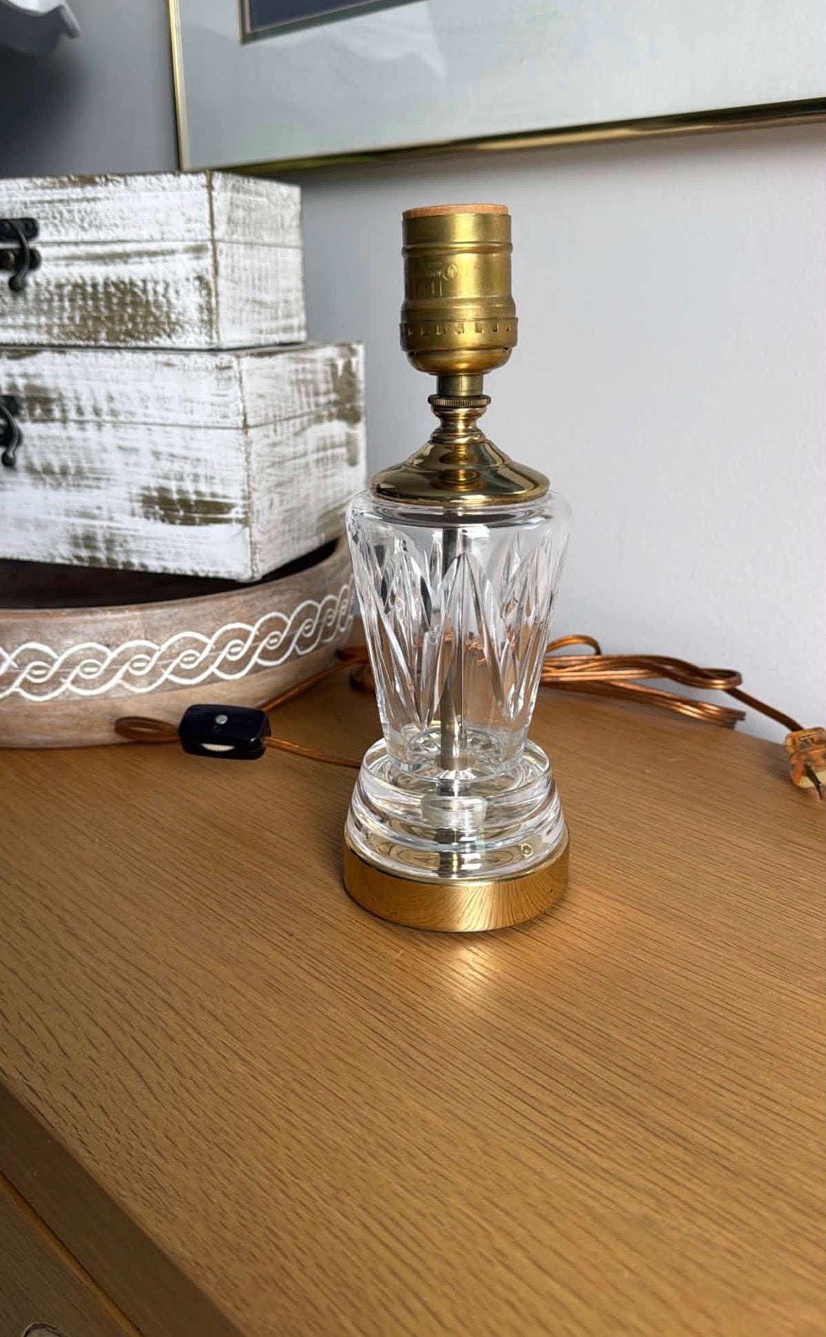 Waterford Crystal lamp