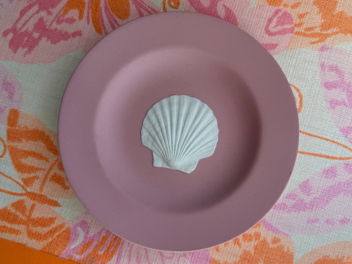 Pink Wedgwood Shell Dish