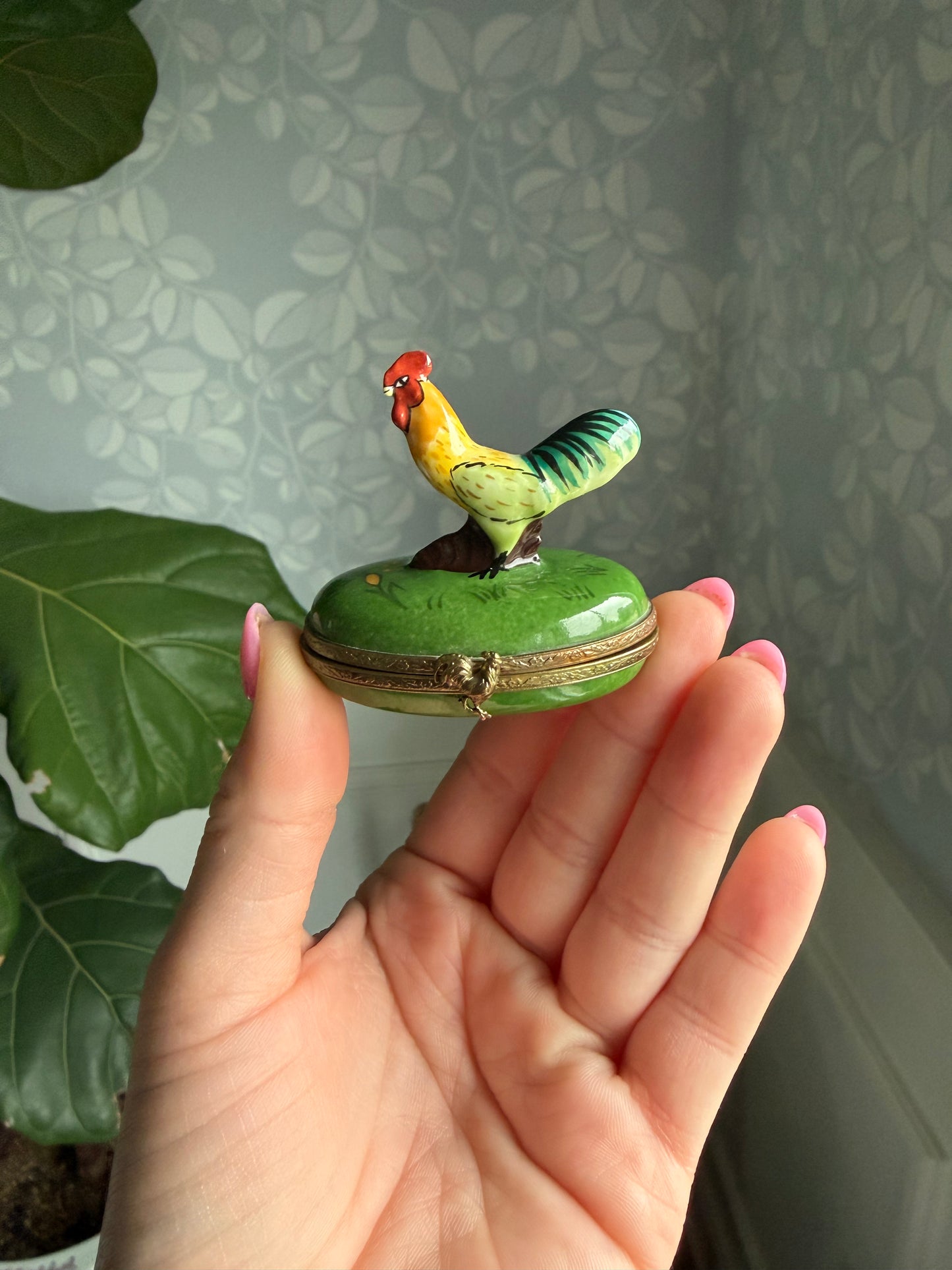 Rooster Limoge box