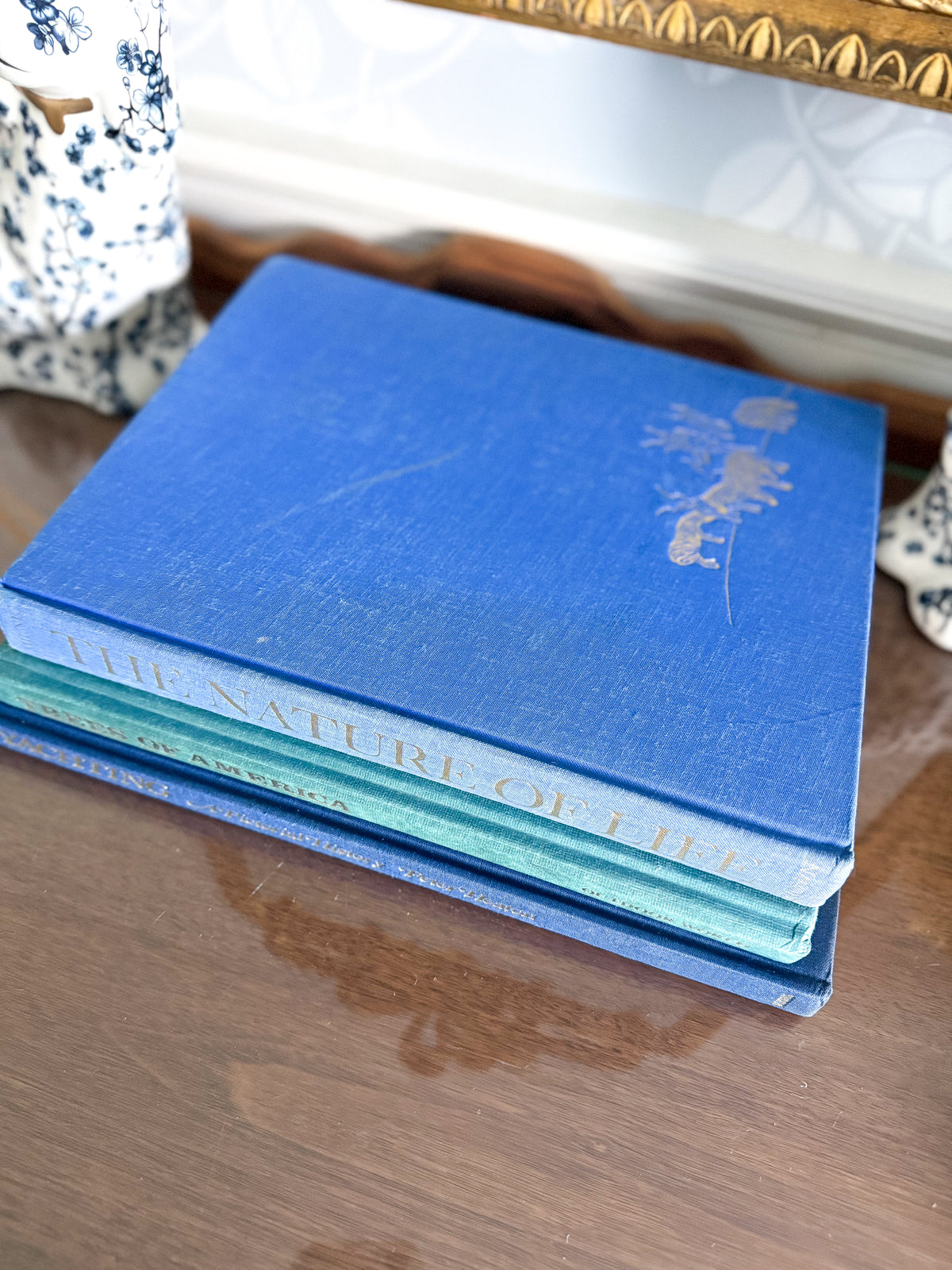 Blue Book Stack
