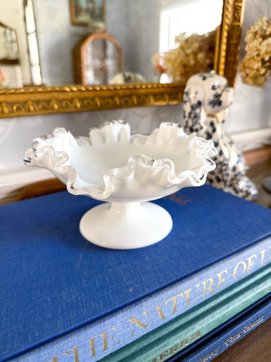 Fenton Silvercrest Compote