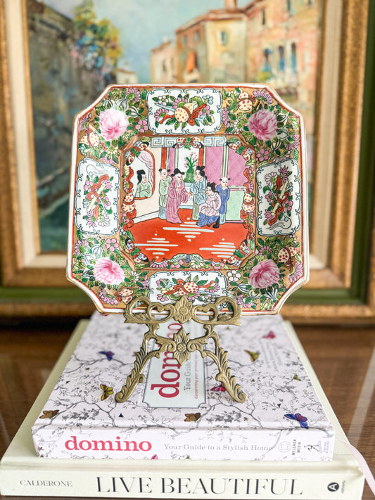 Rose Medallion Dish
