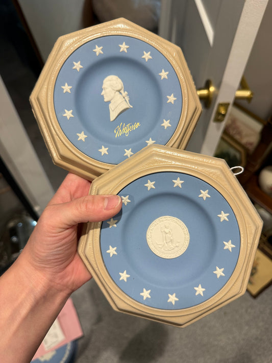 Framed Wedgwood Plates