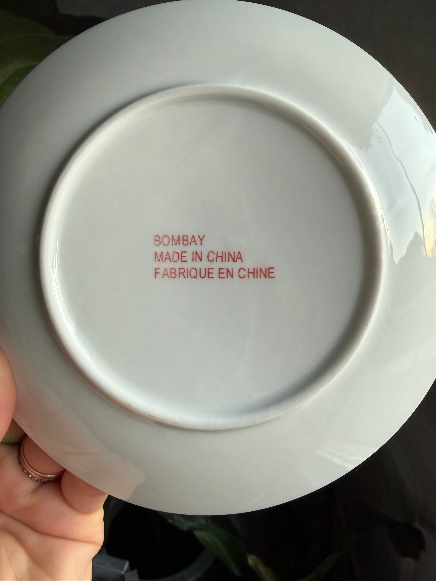 Bombay Rosette Plate