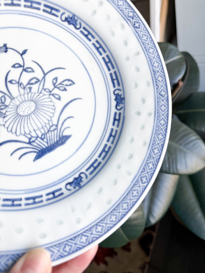 Tienshan Rice Flower Salad Plate