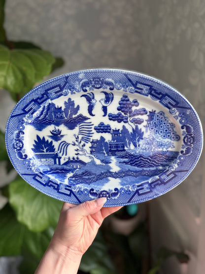 Blue Willow 12” Platter