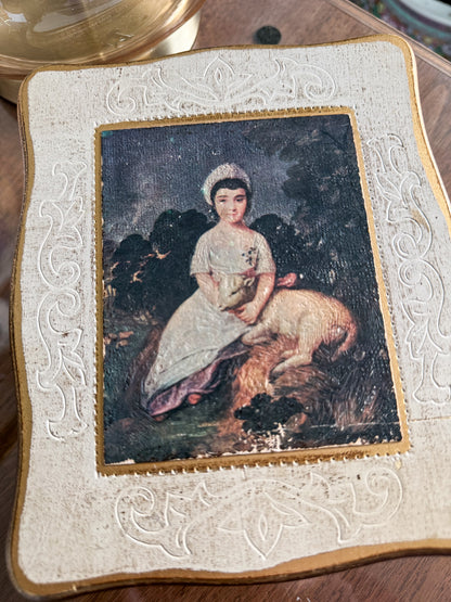 Florentine Jewelery/Music Box with Drawer