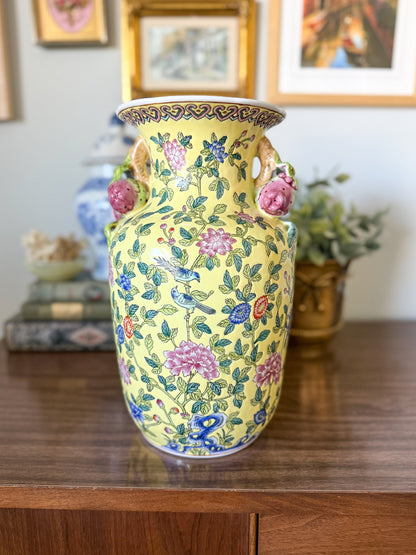 Andrea by Sadek Famille Jaune Vase