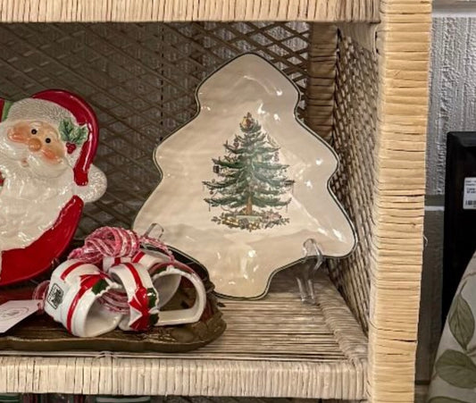 Spode Christmas tree dish