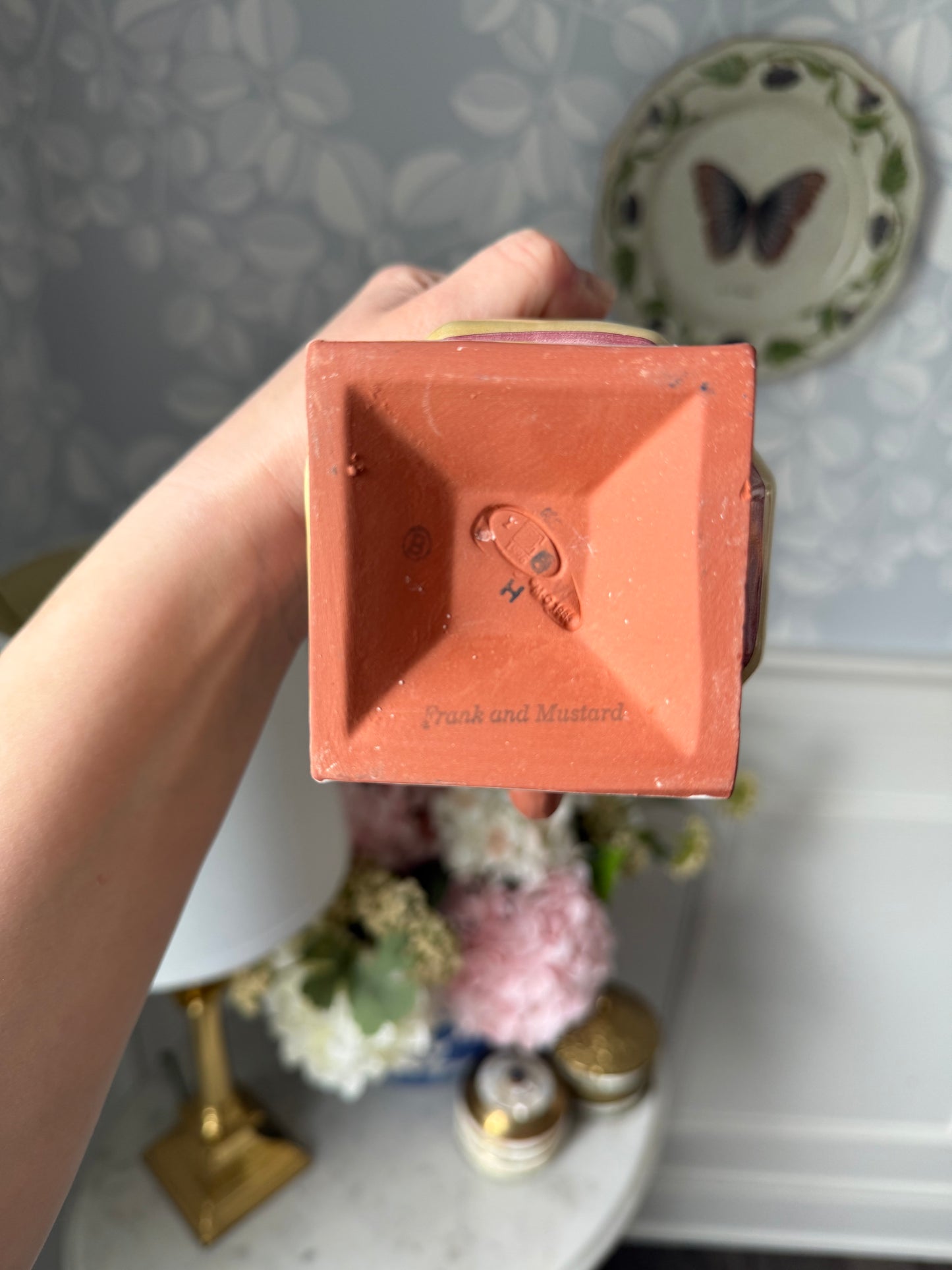 Mackenzie Childs style vase