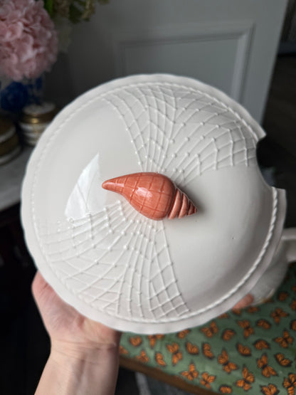 3 piece coastal tureen
